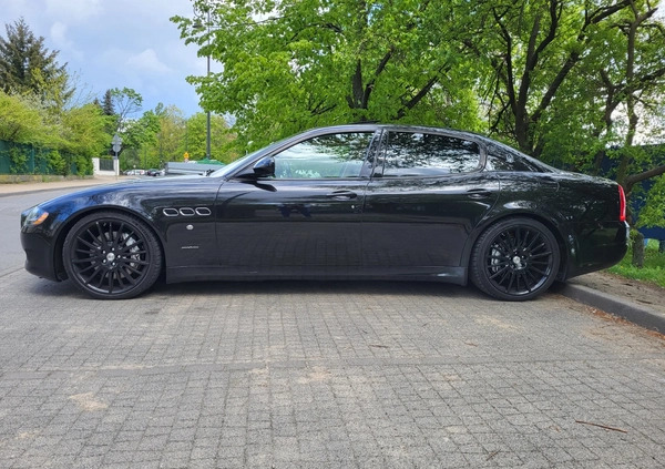Maserati Quattroporte cena 129000 przebieg: 82500, rok produkcji 2012 z Warszawa małe 596